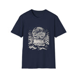 Surreal Christmas Shirt, Snow Globe Village Illusion Art Tee, Christmas Gift, Winter Holiday Tee