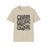 Chain Grease Cologne Shirt, Funny Cyclist Shirt, Cyclist Gift, Bike Tee, Cycling Lover Gift