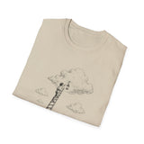 Surreal Fantasy Shirt, Lantern Ladder Cloud Illusion Art Tee, Whimsical Dreamer Tee, Fantasy Lover Gift