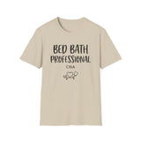 Bed Bath Professional Shirt, Funny CNA Shirt, CNA Gift, Nursing Assistant Tee, Healthcare Worker Gift