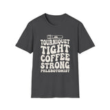 Tourniquet Tight, Coffee Strong Shirt, Funny Phlebotomist Shirt, Phlebotomy Gift, Lab Tech Tee, Lab Week Gift