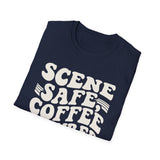 Scene Safe, Coffee Secured Shirt, Funny EMT Shirt, EMT Gift, Paramedic Tee, First Responder Gift
