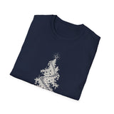 Surreal Christmas Shirt, Christmas Tree Staircase Illusion Art Tee, Christmas Gift, Winter Holiday Tee