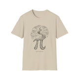Surreal Math Teacher Shirt, Pi to Spiral Staircase Illusion Art Tee, Math Teacher Gift, Teacher Tee, Back to School Gift