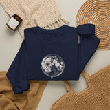 Surreal Celestial Sweatshirt, Moon Balloon Illusion Art Crewneck, Moon Phase Tee, Mystical Witchy Gift