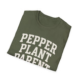 Pepper Plant Parent Shirt, Funny Vegetable Gardener Shirt, Gardener Gift, Gardening Tee, Vegetable Garden Gift