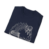 Surreal Sourdough Shirt, Starter to Balloons Illusion Art Tee, Sourdough Starter Gift, Bread Baker Tee