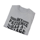 My Patience Has a Triage Level Shirt, Funny ER Nurse Shirt, ER Nurse Gift, Emergency Nurse Tee, Nurse Week Gift