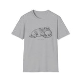 Surreal Vet Tech Shirt, Dog to Hills Illusion Art Tee, Vet Tech Gift, Veterinary Technician Tee, Vet Clinic Gift