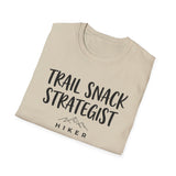 Trail Snack Strategist Shirt, Funny Hiker Shirt, Hiker Gift, Hiking Tee, Outdoor Lover Gift