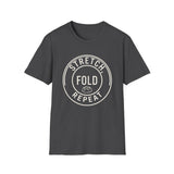 Stretch, Fold, Repeat Shirt, Funny Sourdough Shirt, Sourdough Starter Gift, Bread Baker Tee, Homestead Baking Gift