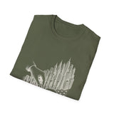 Surreal Occupational Therapy Shirt, Pegboard to City Illusion Art Tee, OT Gift, Occupational Therapist Tee