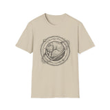Surreal Cat Shirt, Cat Planet Illusion Art Tee, Cat Lover Gift, Vintage Engraving Cat Tee