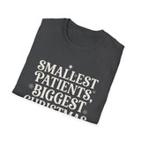 Smallest Patients, Biggest Christmas Miracles Shirt, Funny NICU Nurse Shirt, Neonatal Nurse Gift, NICU Christmas Tee, Nurse Gift