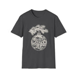 Surreal Christmas Shirt, Ornament Town Illusion Art Tee, Christmas Gift, Winter Holiday Tee