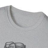 Surreal Hiker Shirt, Boot to Mountain Illusion Art Tee, Hiker Gift, Hiking Tee, Outdoor Lover Gift