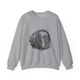 Surreal Photographer Sweatshirt, Camera Lens Waterfall Illusion Art Crewneck, Photographer Gift, Camera Tee, Vintage Engraving Tee