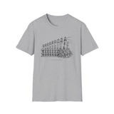 Surreal Phlebotomist Shirt, Tubes to Lighthouses Illusion Art Tee, Phlebotomy Gift, Lab Week Tee