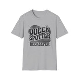 Queen Spotter Shirt, Funny Beekeeper Shirt, Beekeeping Gift, Beekeeper Tee, Honey Lover Gift
