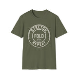 Stretch, Fold, Repeat Shirt, Funny Sourdough Shirt, Sourdough Starter Gift, Bread Baker Tee, Homestead Baking Gift
