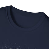 Surreal Christmas Shirt, Snow Globe Village Illusion Art Tee, Christmas Gift, Winter Holiday Tee