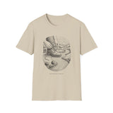 Surreal Occupational Therapy Shirt, Shoelaces to Road Illusion Art Tee, OT Gift, Occupational Therapist Tee