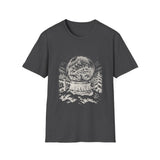 Surreal Christmas Shirt, Snow Globe Village Illusion Art Tee, Christmas Gift, Winter Holiday Tee