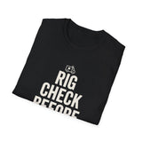 Rig Check Before Coffee Shirt, Funny EMT Shirt, EMT Gift, Paramedic Tee, First Responder Gift