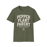Pepper Plant Parent Shirt, Funny Vegetable Gardener Shirt, Gardener Gift, Gardening Tee, Vegetable Garden Gift