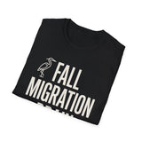 Fall Migration Brain Shirt, Funny Birder Shirt, Bird Watcher Gift, Birdwatching Tee, Birder Gift