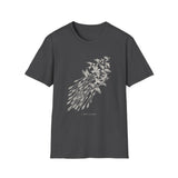 Surreal Combat Archery Shirt, Arrows to Birds Illusion Art Tee, Archery Gift, Archer Tee, Combat Archery Gift