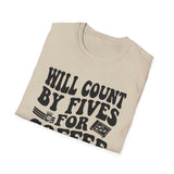 Will Count by Fives for Coffee Shirt, Funny Pharmacy Tech Shirt, Pharmacist Gift, Pharmacy Technician Tee, Pharmacy Week Gift