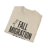 Fall Migration Brain Shirt, Funny Birder Shirt, Bird Watcher Gift, Birdwatching Tee, Birder Gift