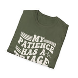 My Patience Has a Triage Level Shirt, Funny ER Nurse Shirt, ER Nurse Gift, Emergency Nurse Tee, Nurse Week Gift