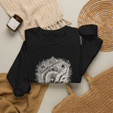 Surreal Bookish Sweatshirt, Keyhole Galaxy Illusion Art Crewneck, Book Lover Gift, Reader Tee, Dark Academia Shirt