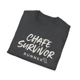 Chafe Survivor Shirt, Funny Runner Shirt, Runner Gift, Running Tee, Marathon Gift