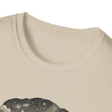 Surreal Celestial Shirt, Moon Stepping Stones Illusion Art Tee, Moon Phase Tee, Mystical Witchy Gift