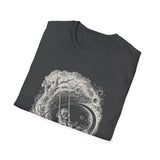 Surreal Space Shirt, Planet Swing Illusion Art Tee, Astronomy Tee, Space Lover Gift