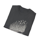 Surreal Dental Hygienist Shirt, Toothbrush to Meadow Illusion Art Tee, RDH Gift, Dental Hygiene Tee