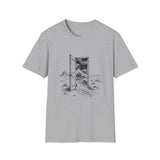 Surreal Ocean Shirt, Desert Door Ocean Illusion Art Tee, Sailing Tee, Ocean Lover Gift