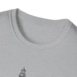 Surreal Ocean Shirt, Turtle Island Illusion Art Tee, Whale Sea Life Tee, Beach Lover Gift