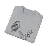 Surreal Garden Shirt, Watering Can Birds Illusion Art Tee, Gardener Gift, Botanical Plant Tee