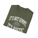 It's Not Gummy, It's Rustic Shirt, Funny Sourdough Shirt, Sourdough Starter Gift, Bread Baker Tee, Homestead Baking Gift