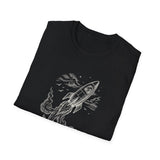 Surreal Vegetable Gardener Shirt, Carrot to Rocket Illusion Art Tee, Gardener Gift, Gardening Tee, Vegetable Garden Gift