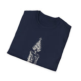 Surreal Christmas Shirt, Christmas Tree Candle Illusion Art Tee, Christmas Gift, Winter Holiday Tee
