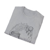 Surreal Sourdough Shirt, Starter to Balloons Illusion Art Tee, Sourdough Starter Gift, Bread Baker Tee