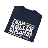 Foam Roller Diplomat Shirt, Funny Physical Therapy Shirt, PT Gift, Physical Therapist Tee, Rehab Team Gift