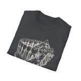 Surreal Dental Hygienist Shirt, Teeth to Mountains Illusion Art Tee, RDH Gift, Dental Hygiene Tee