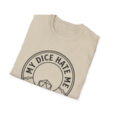 My Dice Hate Me Shirt, Funny Game Master Shirt, Tabletop Gamer Gift, RPG Tee, Game Night Gift