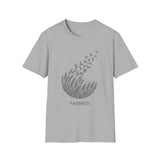 Surreal Farmer Shirt, Wheat to Birds Illusion Art Tee, Farmer Gift, Farm Tee, Homestead Gift
